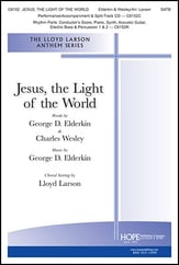 Jesus the Light of the World SATB choral sheet music cover